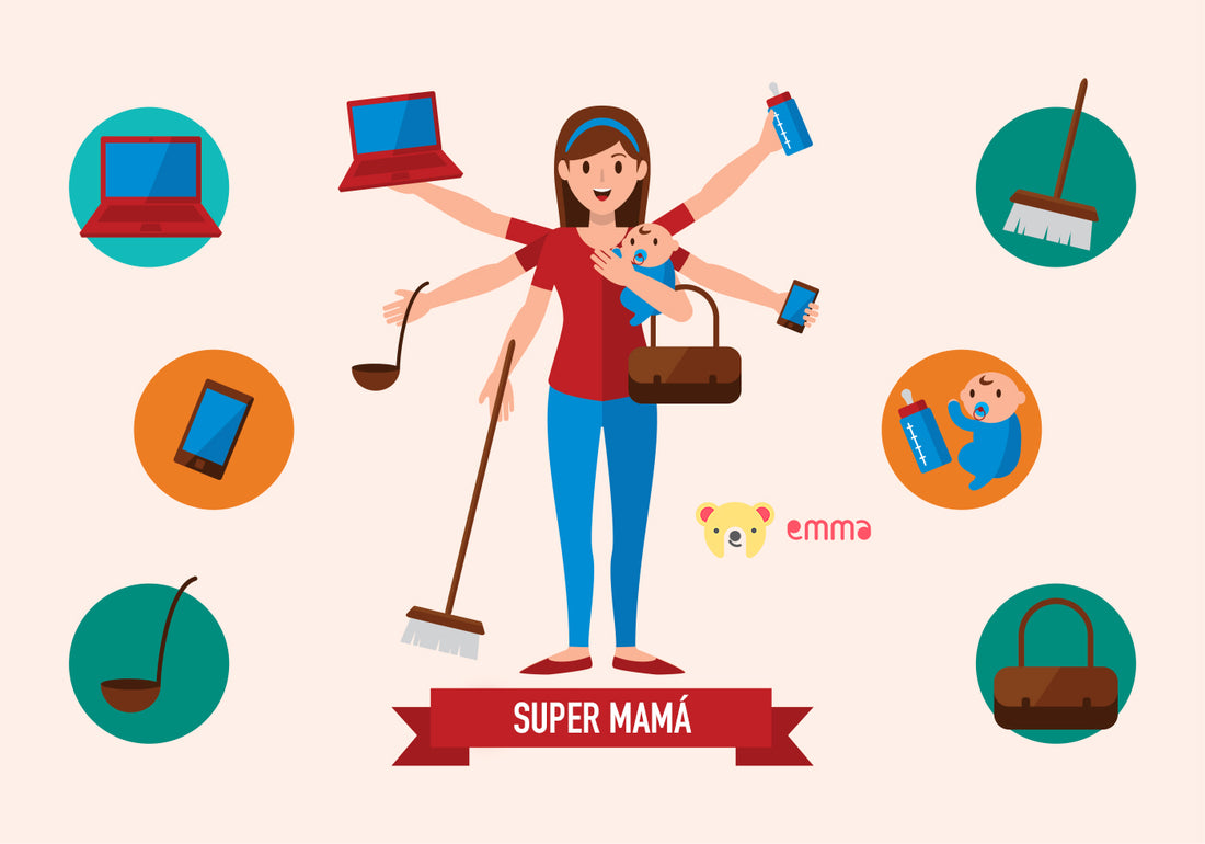 Según un estudio, ser madre equivale a tener dos trabajos y medio