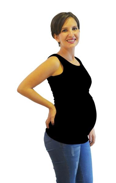 Blusa de Embarazo y Lactancia Venecia Negra