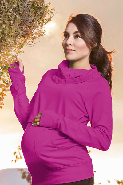 Sudadera de Embarazo y Lactancia Mayte Bugambilia