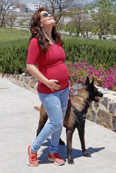 Blusa de Embarazo y Lactancia Clavel Lisa Bugambilia