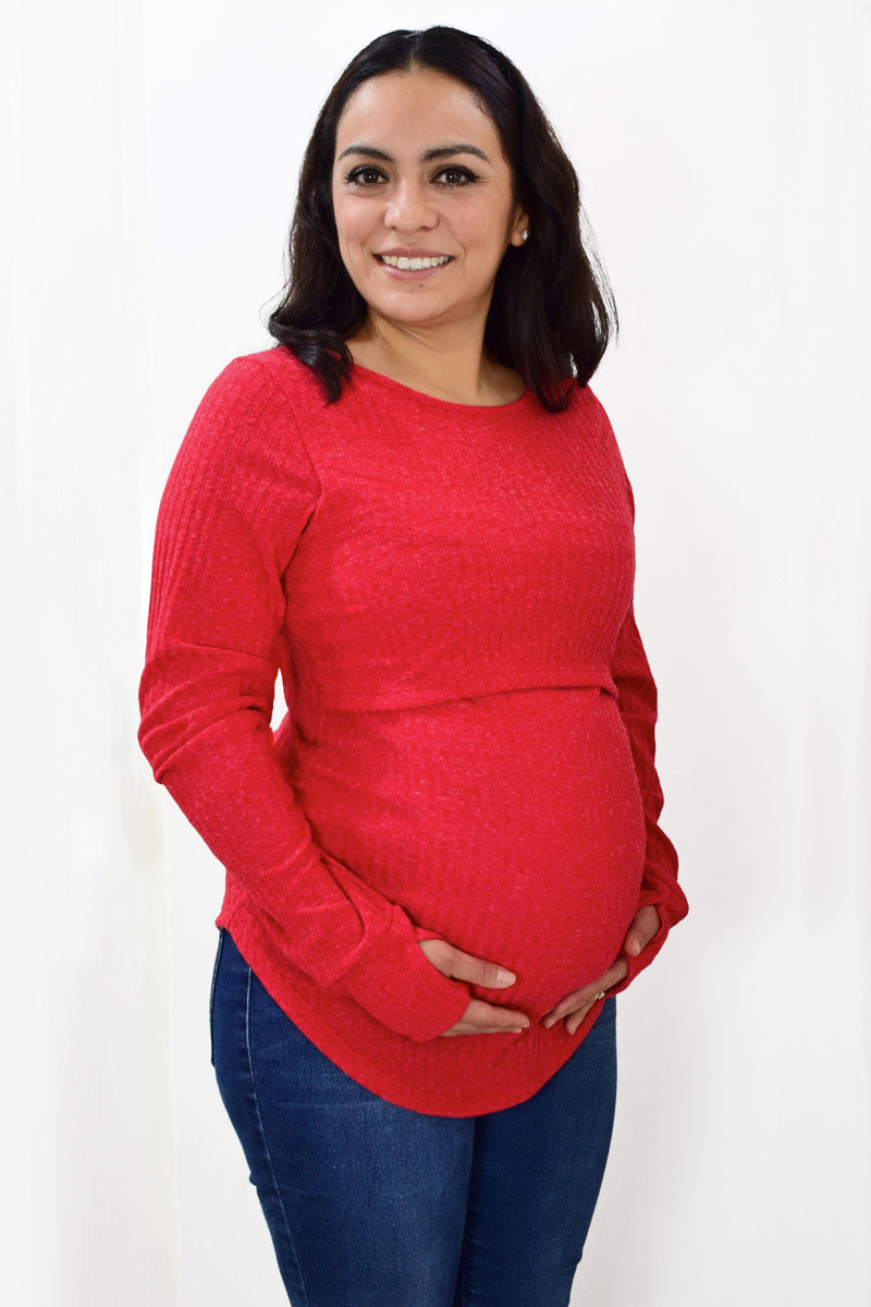 Suéter de Embarazo y Lactancia Martes